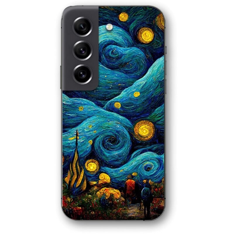 Starry night θήκη κινητού 9633 για Galaxy S21