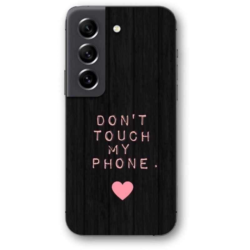 Don't touch my phone θήκη κινητού 9678 για Galaxy S21