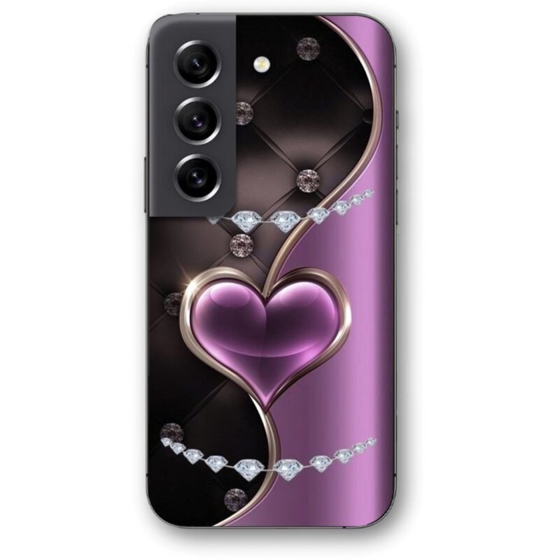 Elegant heart θήκη κινητού 9687 για Galaxy S21
