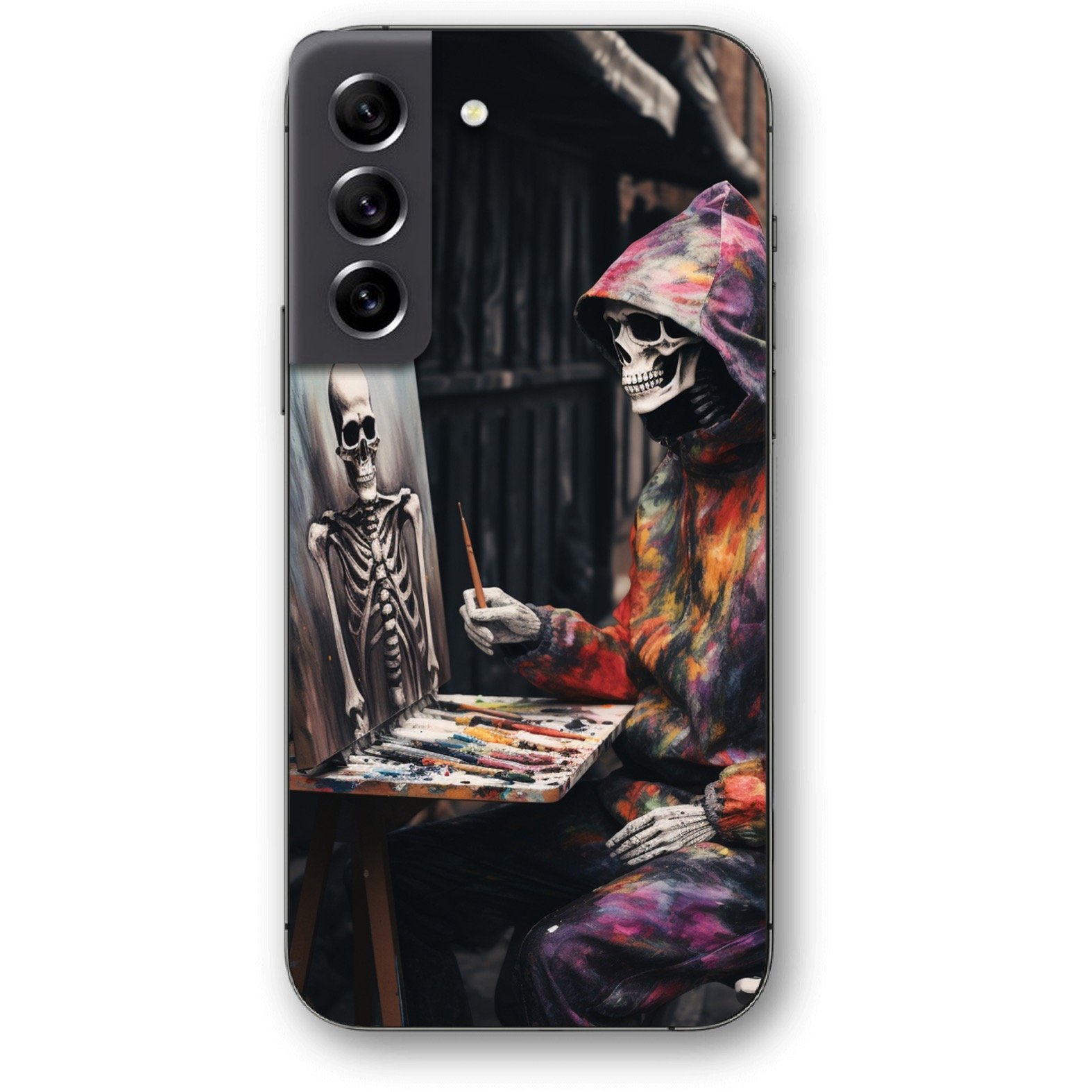 Skeleton painting θήκη κινητού 91125 για Galaxy S22