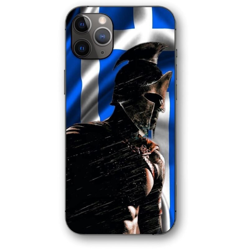 Warriror greek flag θήκη κινητού 9635 γιά iPhone 11 Pro