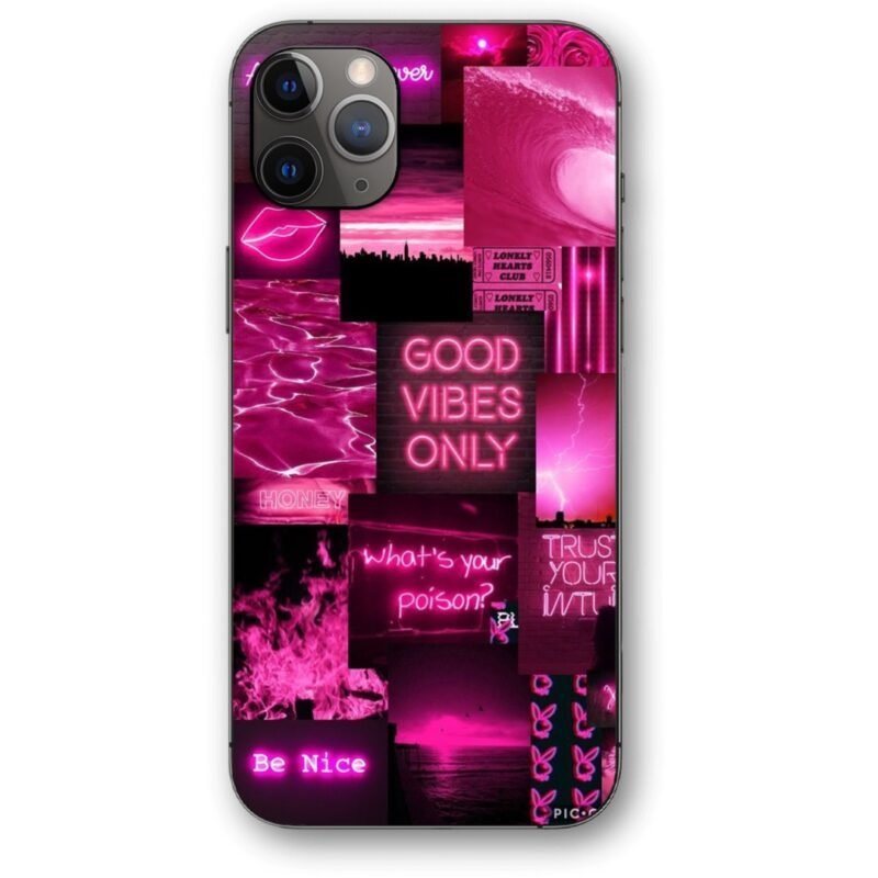Neon quotes θήκη κινητού 9653 γιά iPhone 11 Pro