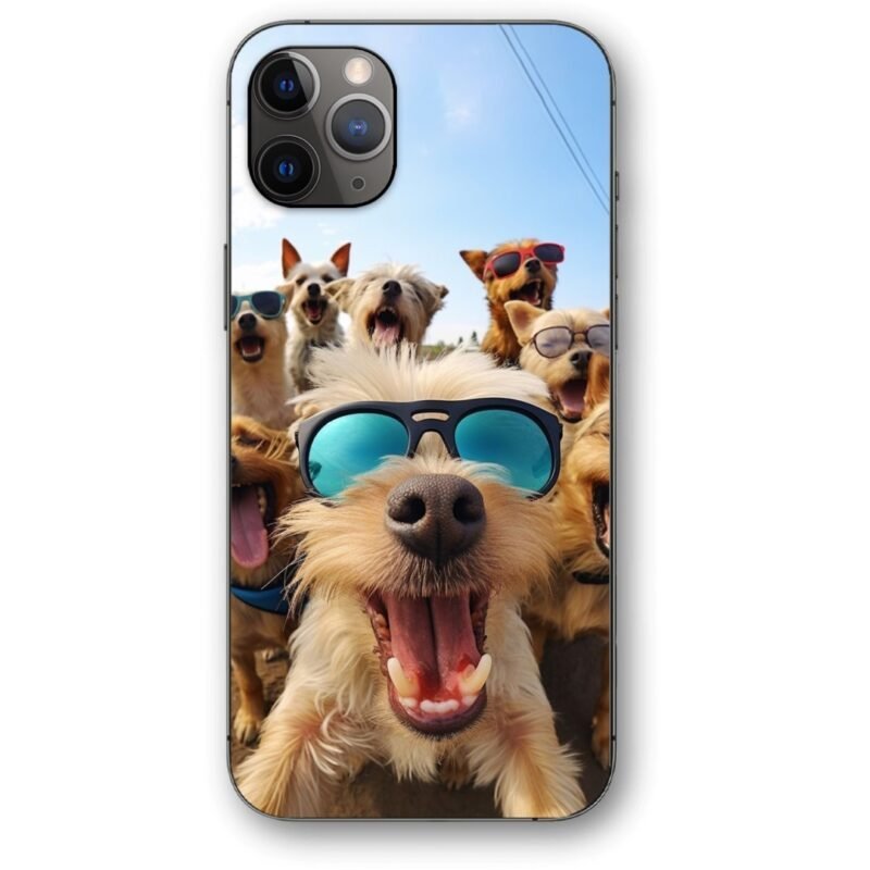 Dogs selfie θήκη κινητού 9658 γιά iPhone 11 Pro