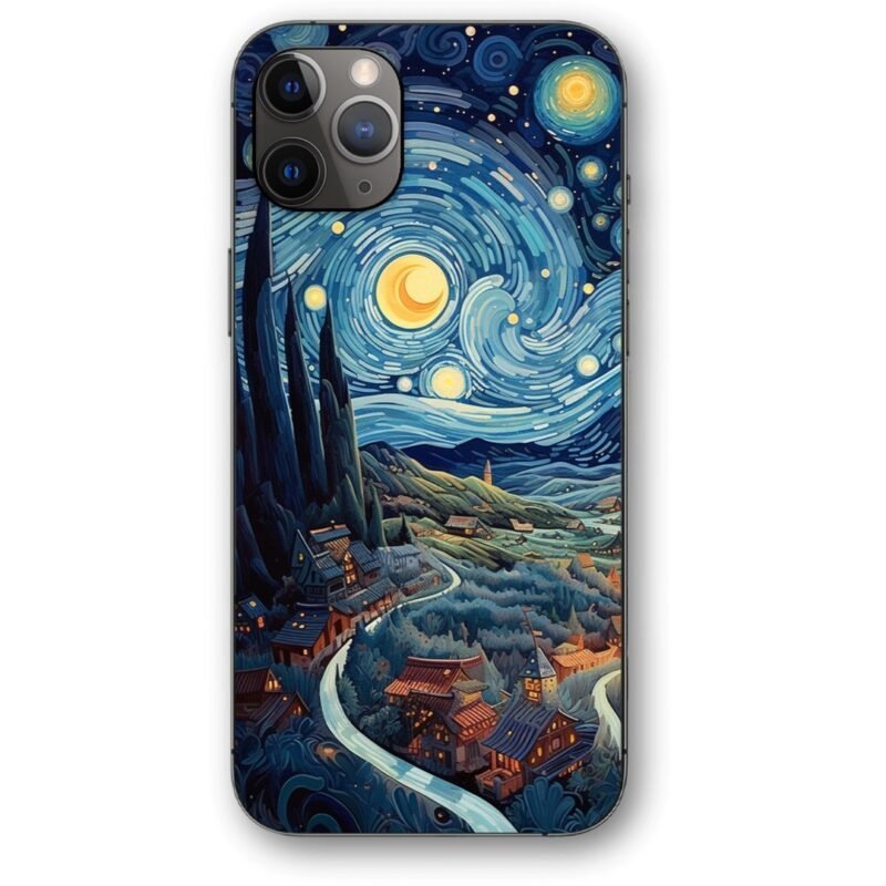 Starry night θήκη κινητού 9679 γιά iPhone 11 Pro