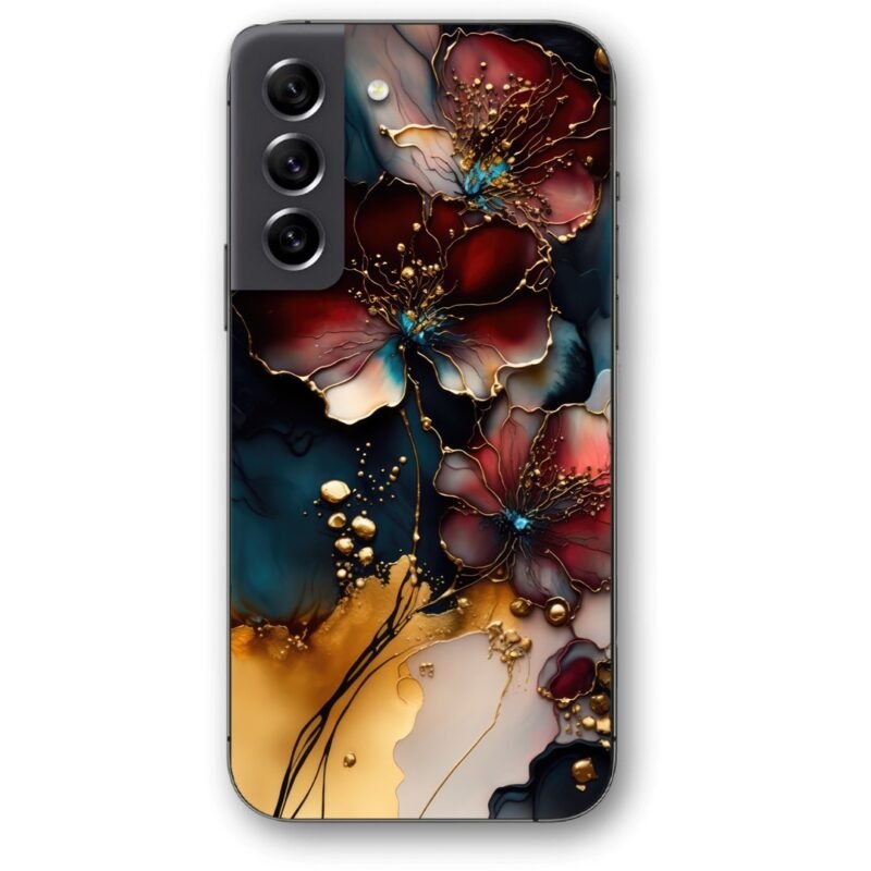 Liquid flowers θήκη κινητού 9620 για Galaxy S22