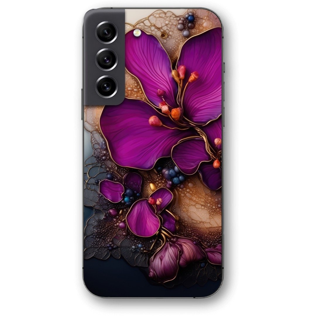 Floral abstract θήκη κινητού 9603 για Galaxy S22