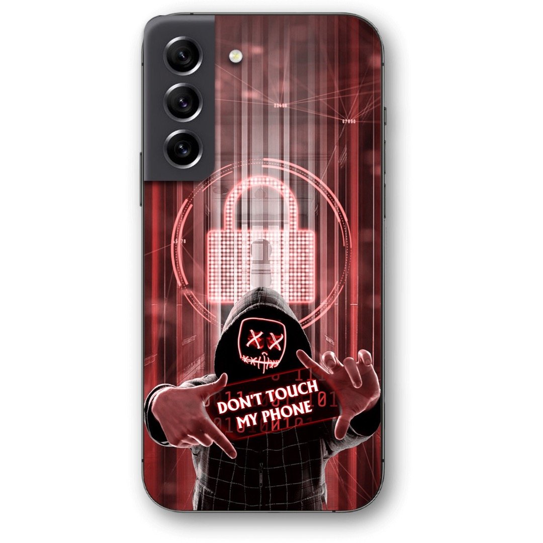 Don't touch my phone hacker θήκη κινητού 9631 για Galaxy S22