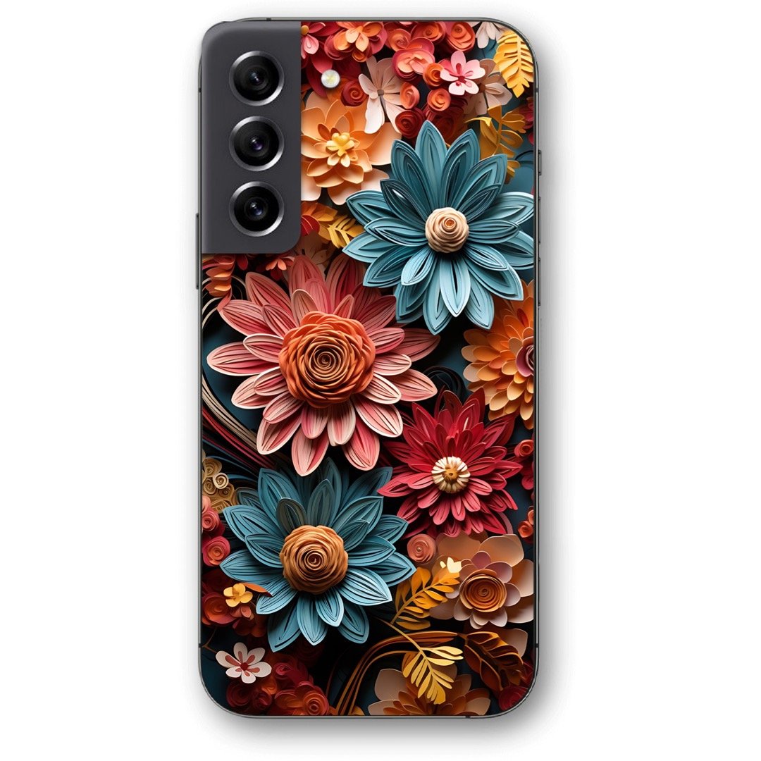 Flowers θήκη κινητού 9632 για Galaxy S22