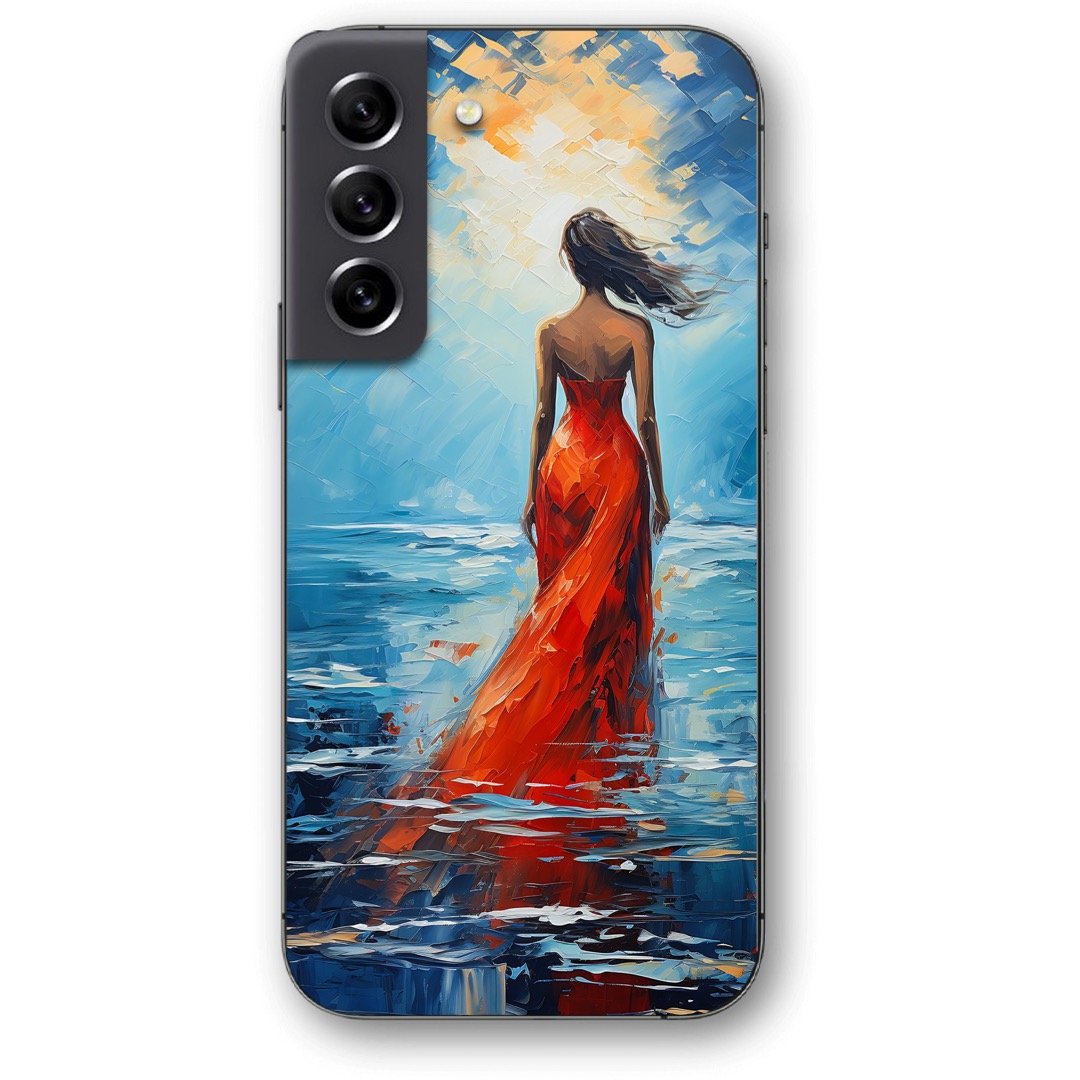 Woman painting θήκη κινητού 9642 για Galaxy S22