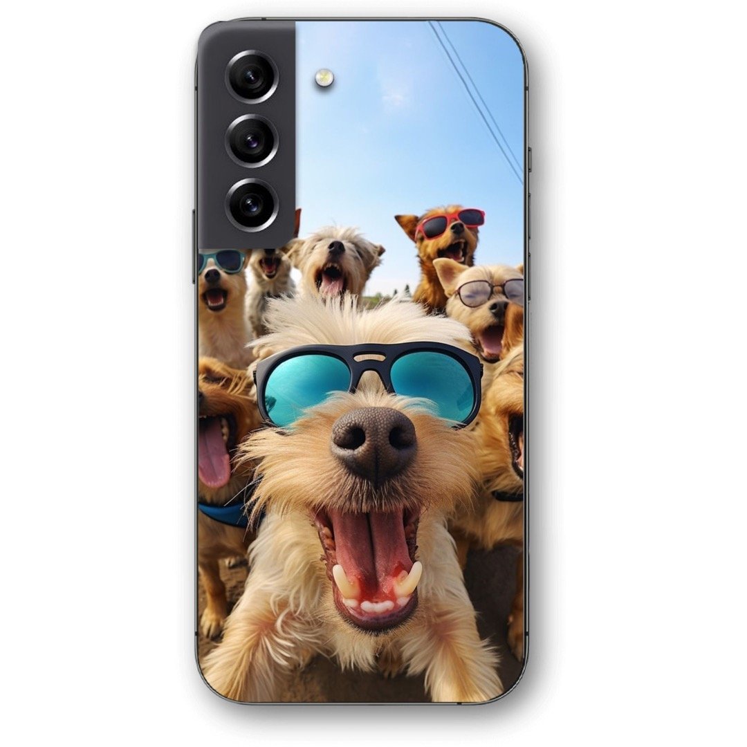 Dogs selfie θήκη κινητού 9658 για Galaxy S22