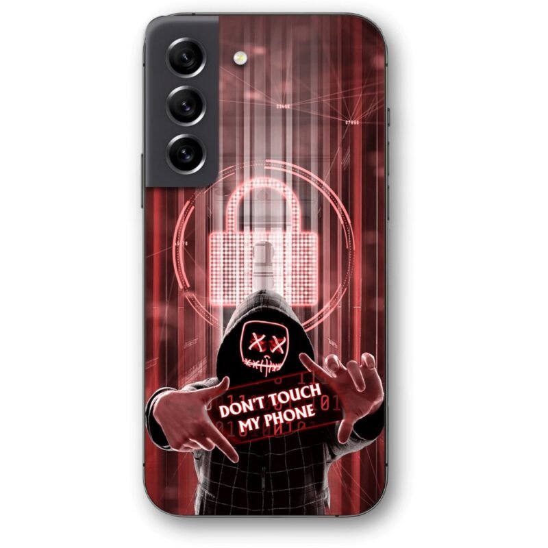 Don't touch my phone hacker θήκη κινητού 9631 για Galaxy S22 Plus