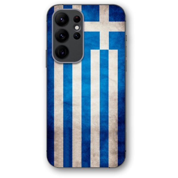 Greek flag θήκη κινητού 9621 για Galaxy S22 Ultra