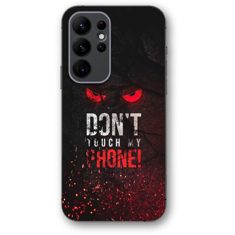 Don't touch my phone θήκη κινητού 9605 για Galaxy S22 Ultra