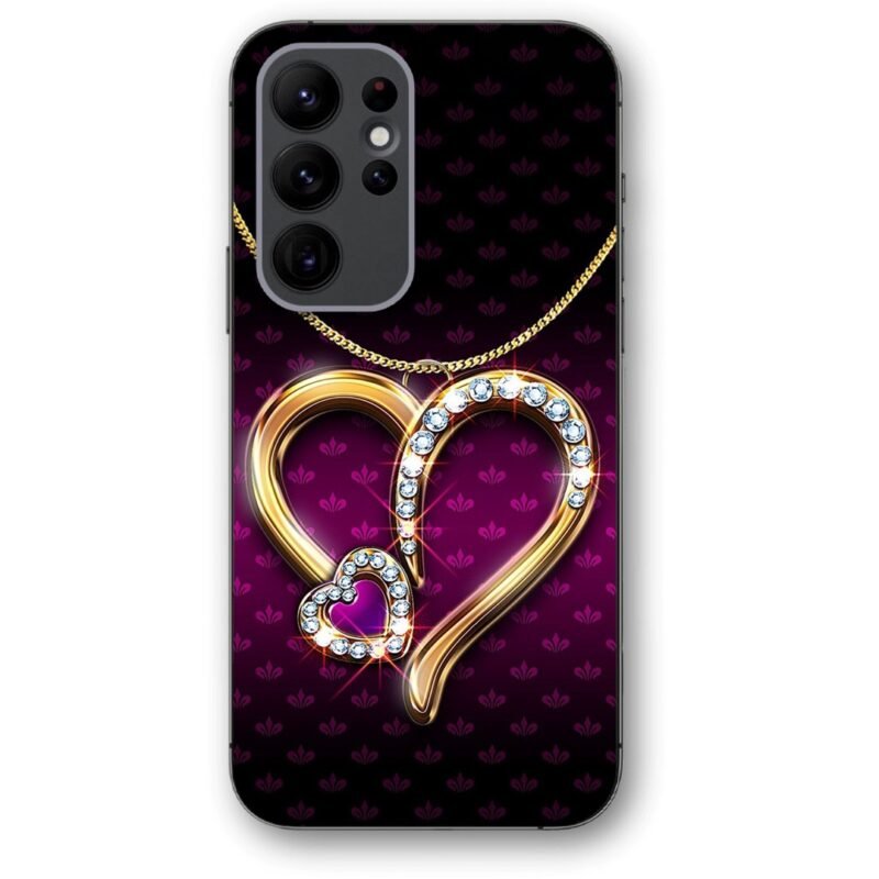 Necklace heart θήκη κινητού 9671 για Galaxy S22 Ultra