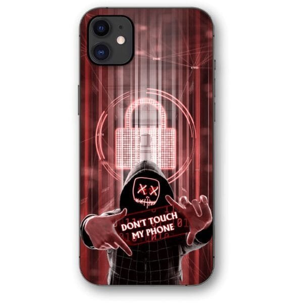 Don't touch my phone hacker θήκη κινητού 9631 γιά iPhone 12 mini