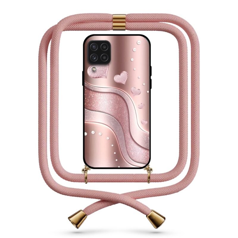 Hearts θήκη με κορδόνι & σχέδιο 9710 για Galaxy A22 4G