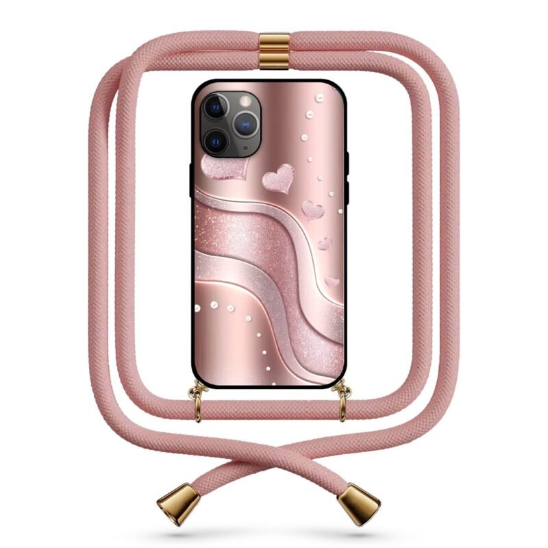 Hearts θήκη κινητού με κορδόνι 9710 γιά iPhone 11 Pro