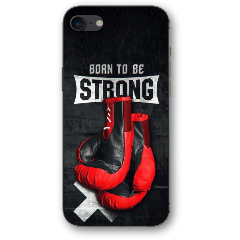 Born to be strong θήκη κινητού 91352 γιά iPhone 7/8/Se 2020