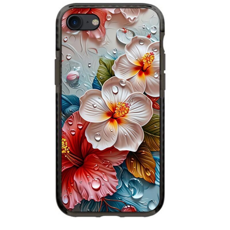 Flowers θήκη κινητού 91600 γιά iPhone 7/8/Se 2020
