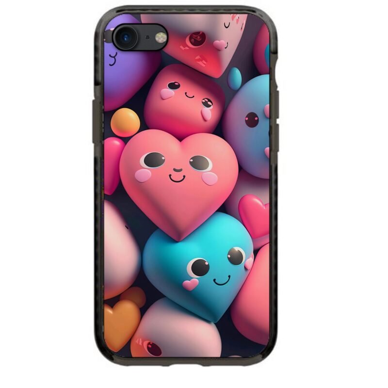 Smiley hearts θήκη κινητού 91608 γιά iPhone 7/8/Se 2020