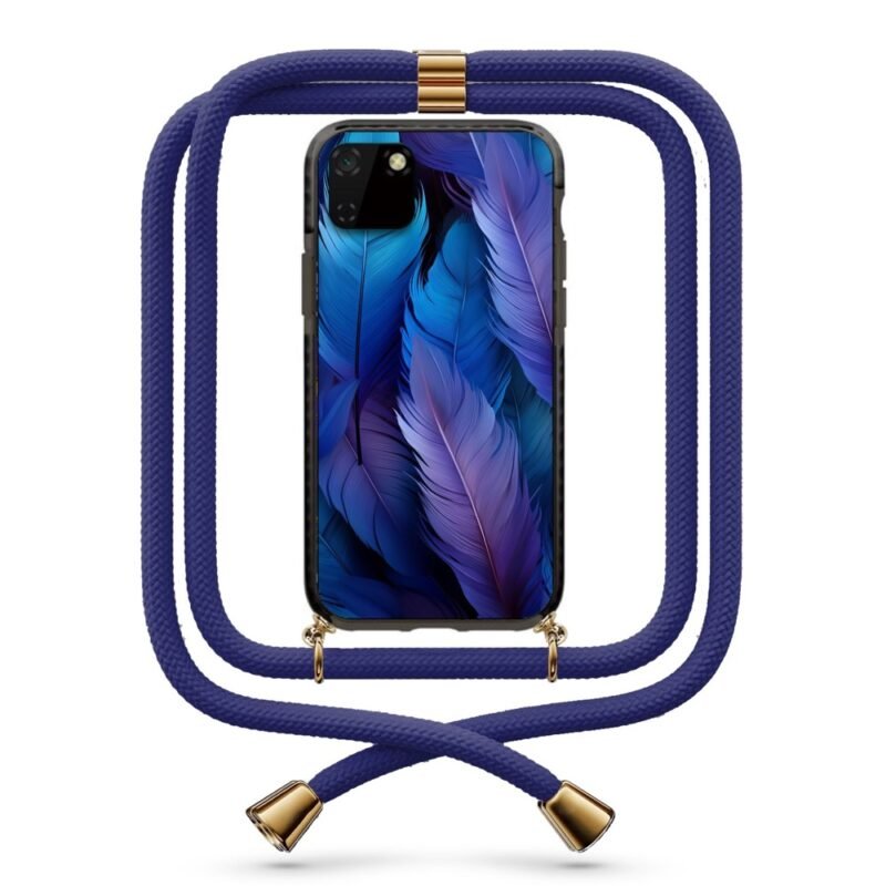Feathers θήκη με κορδόνι & σχέδιο 9836 για Huawei Y5P 2020