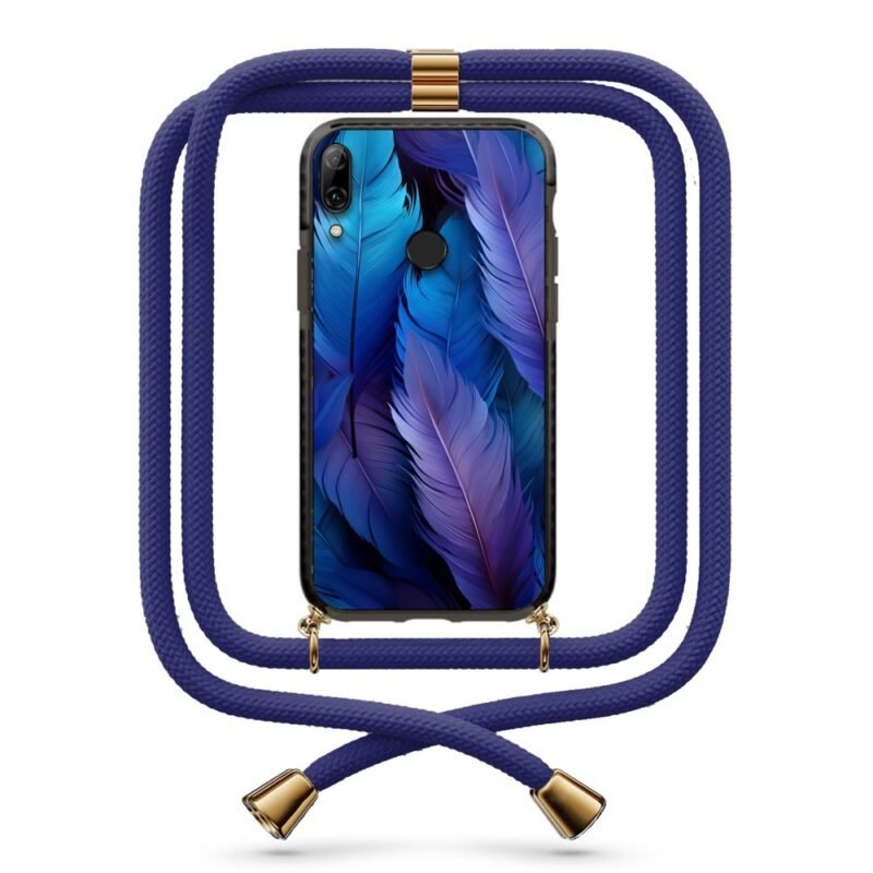 Feathers θήκη με κορδόνι & σχέδιο 9836 για Huawei P Smart 2019