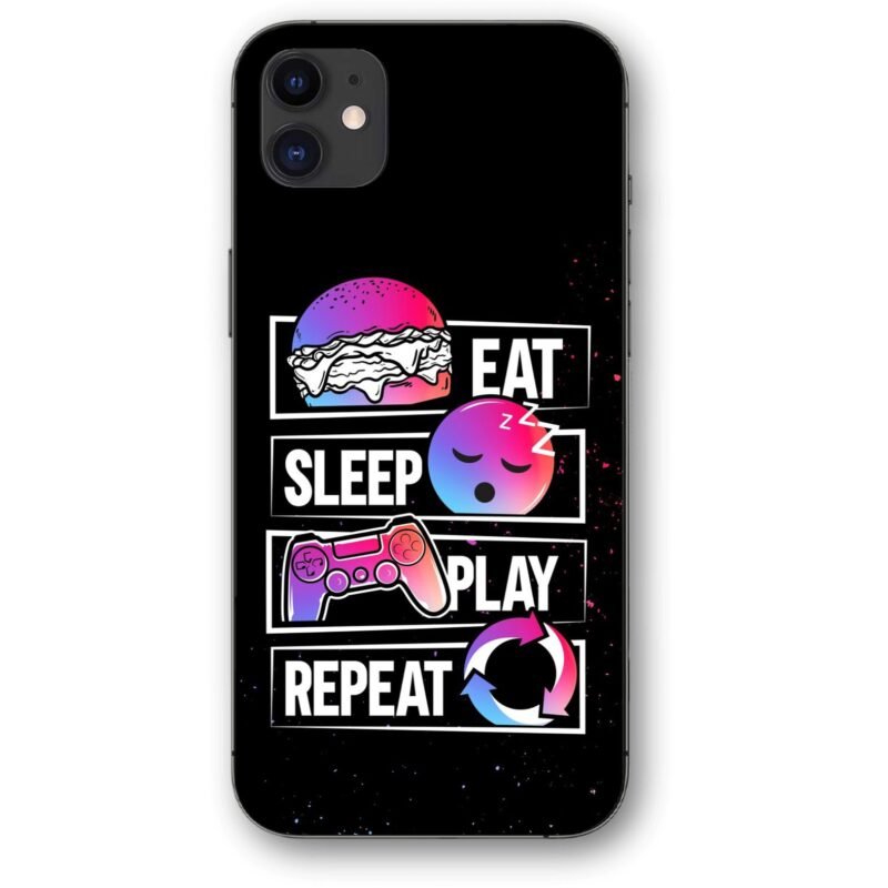 Eat sleep play θήκη κινητού 91208 γιά iPhone 12