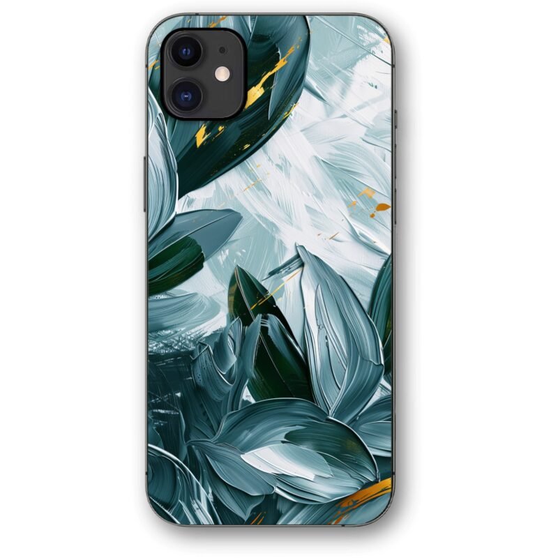 Leaves paint θήκη κινητού 91218 γιά iPhone 12