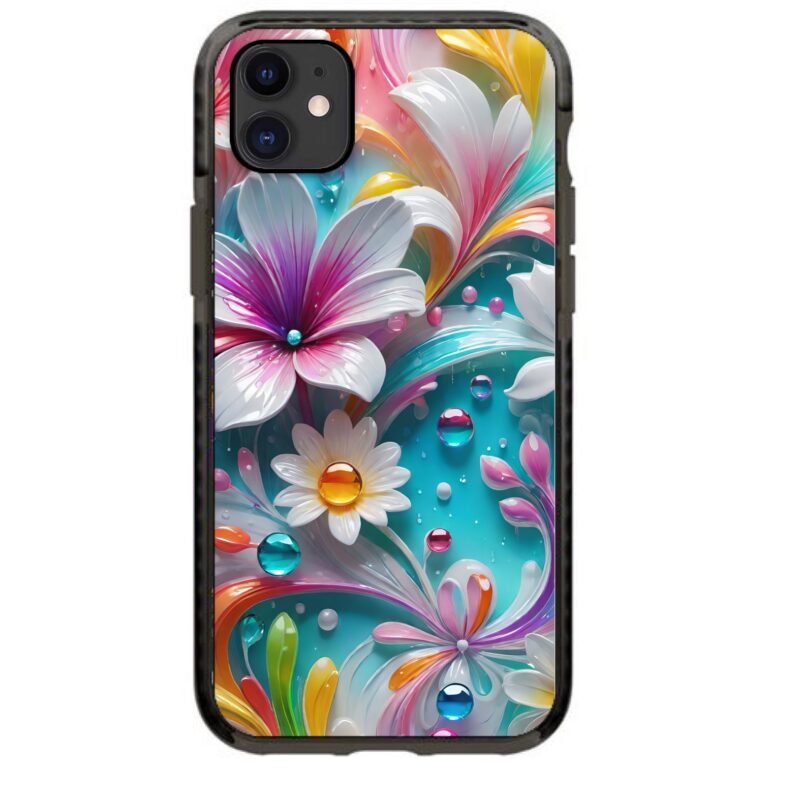 Flowers θήκη κινητού 91696 γιά iPhone 12