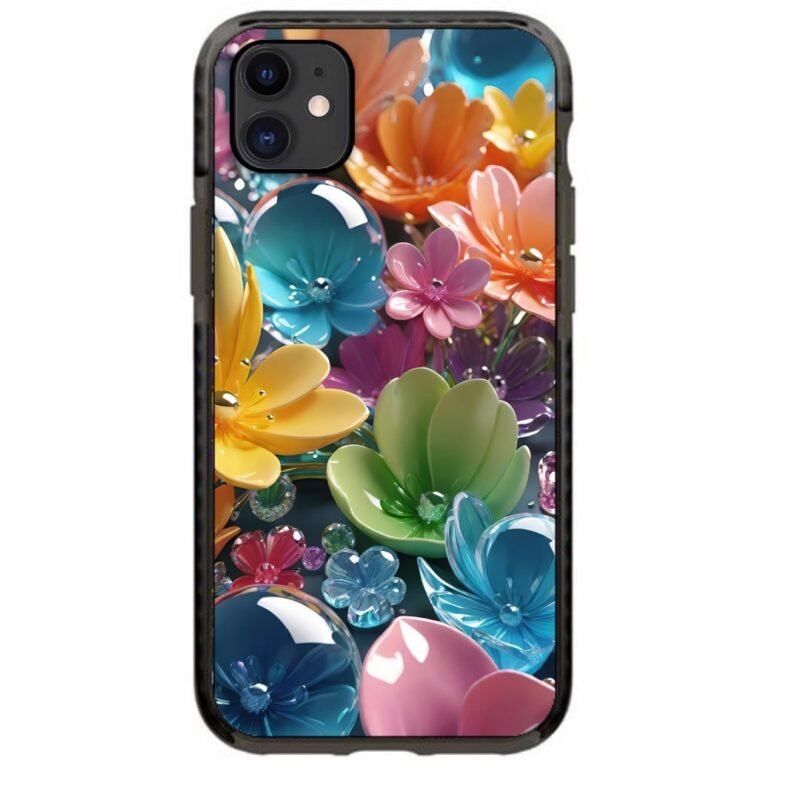 Flowers θήκη κινητού 91746 γιά iPhone 12