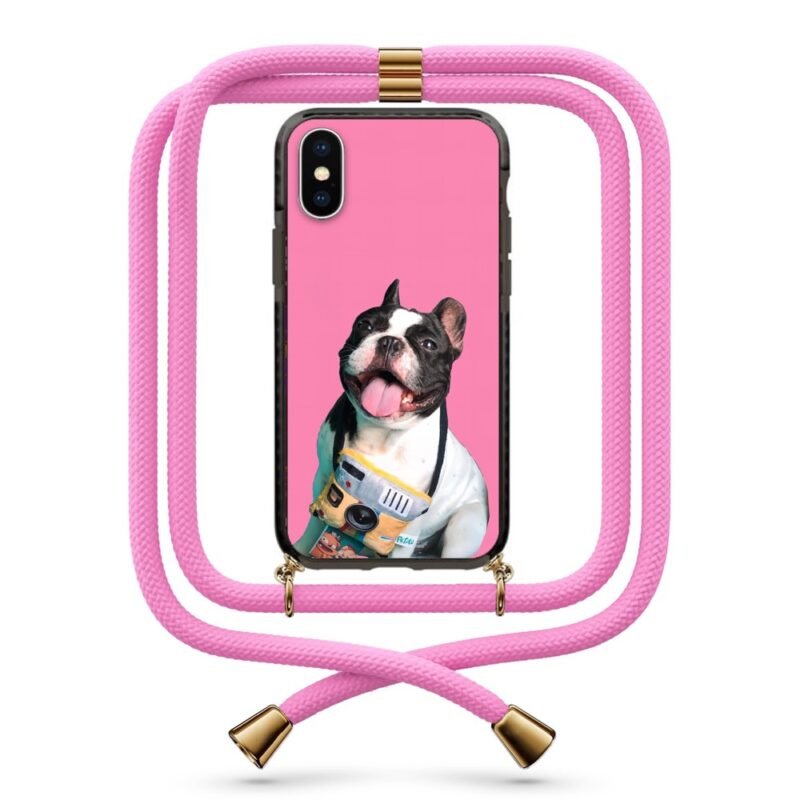 Camera dog θήκη κινητού με κορδόνι 9935 γιά iPhone X/XS