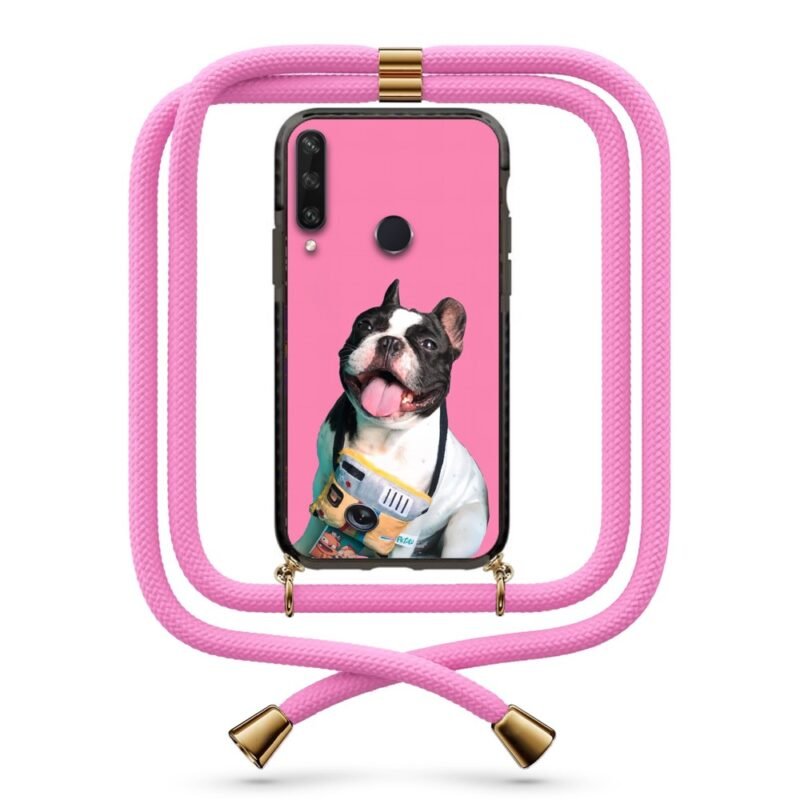 Camera dog θήκη με κορδόνι & σχέδιο 9935 για Huawei Y6P 2020