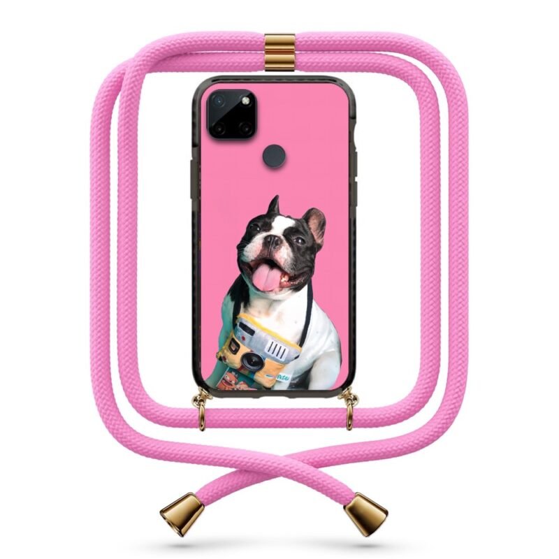 Camera dog θήκη με κορδόνι & σχέδιο 9935 για Realme C21Y