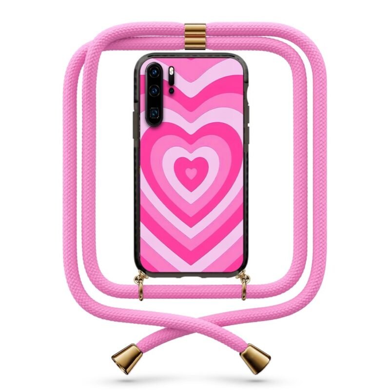 Heart illusion θήκη με κορδόνι & σχέδιο 9936 για Huawei P30 Pro
