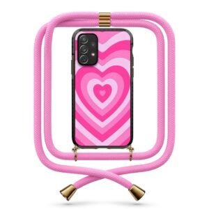 Heart illusion θήκη με κορδόνι & σχέδιο 9936 για  Galaxy A72