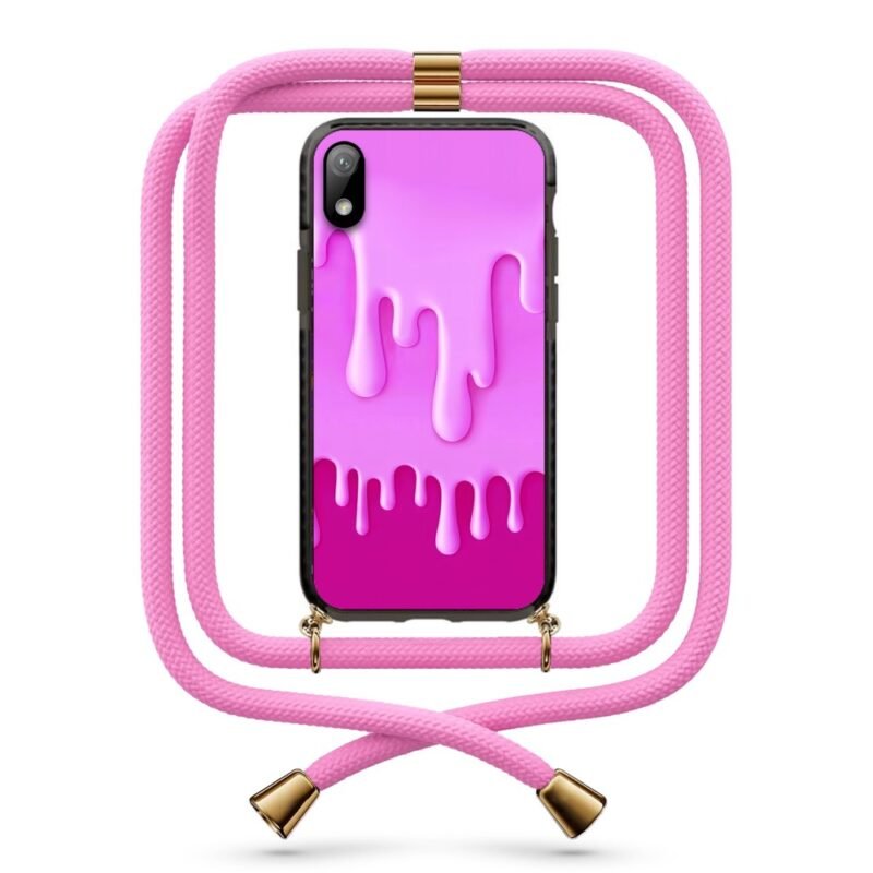 Dripping colour θήκη με κορδόνι & σχέδιο 9937 για Huawei Y5 2019