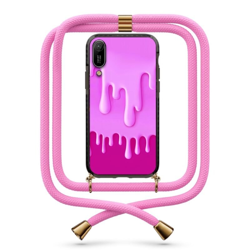 Dripping colour θήκη με κορδόνι & σχέδιο 9937 για Huawei Y6 2019