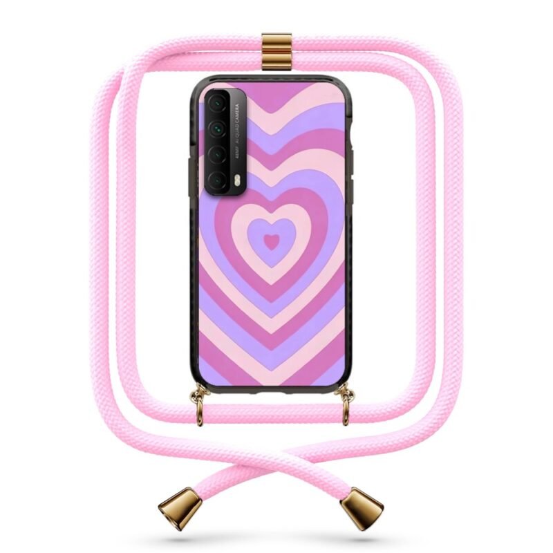 Heart illusion θήκη με κορδόνι & σχέδιο 9939 για Huawei P Smart 2021