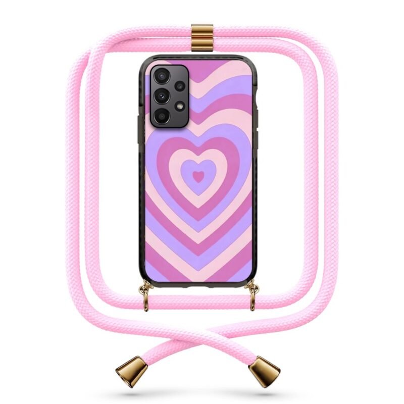 Heart illusion θήκη με κορδόνι & σχέδιο 9939 για Galaxy A23