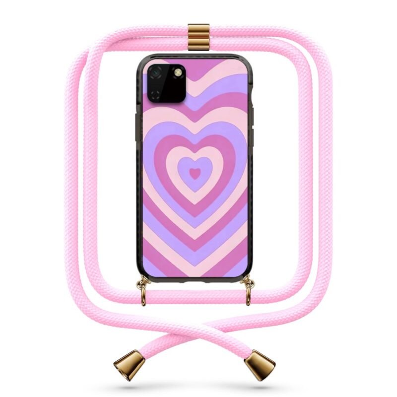 Heart illusion θήκη με κορδόνι & σχέδιο 9939 για Huawei Y5P 2020