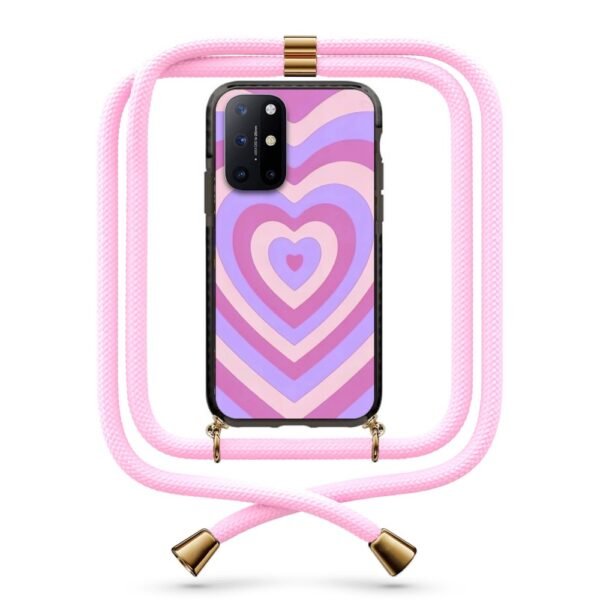 Heart illusion θήκη με κορδόνι & σχέδιο 9939 για Oneplus 8T