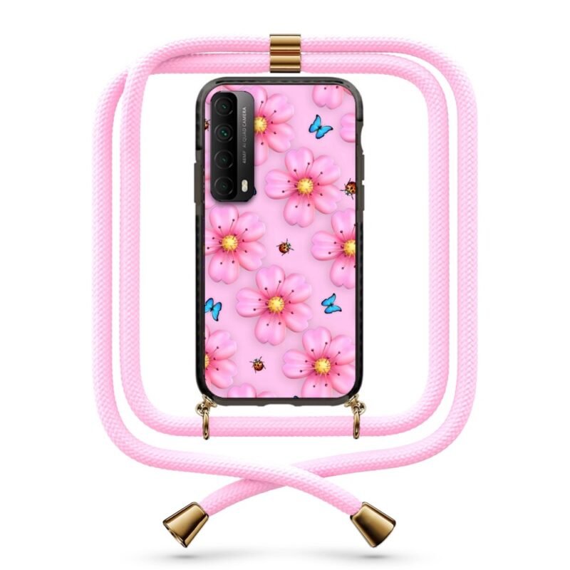 Flower pattern θήκη με κορδόνι & σχέδιο 9940 για Huawei P Smart 2021