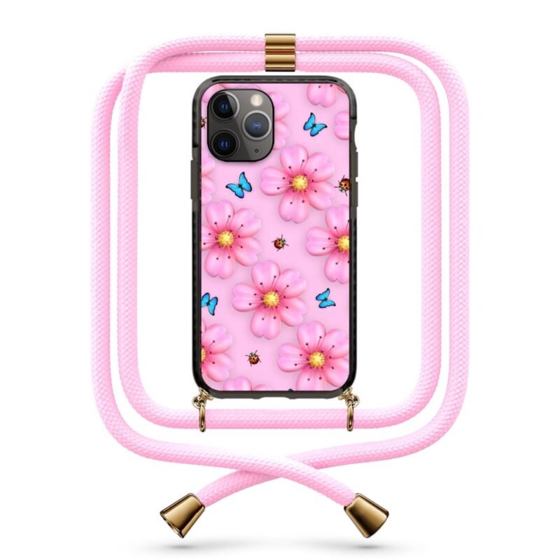 Flower pattern θήκη κινητού με κορδόνι 9940 γιά iPhone 11 Pro