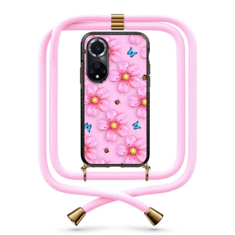 Flower pattern θήκη με κορδόνι & σχέδιο 9940 για Honor 50
