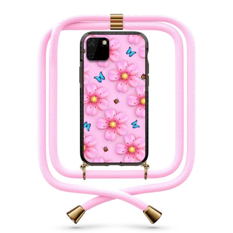 Flower pattern θήκη με κορδόνι & σχέδιο 9940 για Huawei Y5P 2020