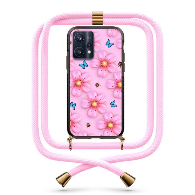 Flower pattern θήκη με κορδόνι & σχέδιο 9940 για Realme 9 Pro Plus