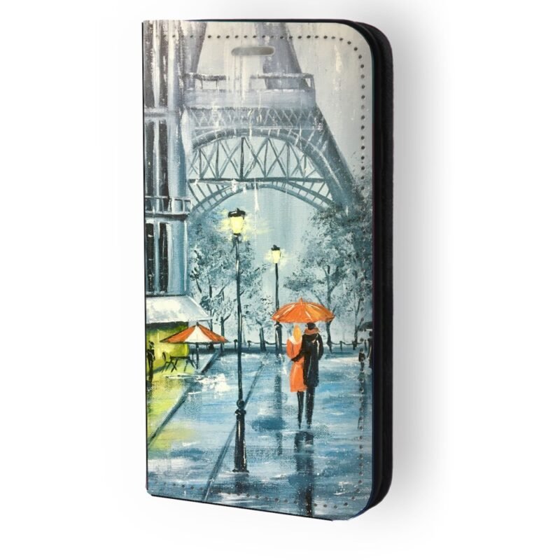 Θήκη book με σχέδιο Eiffel couple 91096 για iPhone 11 Pro Max