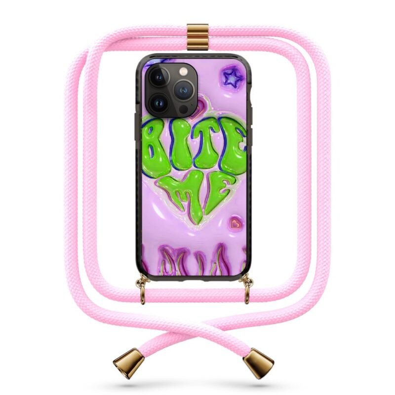 Bite me θήκη κινητού με κορδόνι 9942 γιά iPhone 15 Pro Max