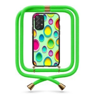Dot pattern θήκη με κορδόνι & σχέδιο 9943 για  Galaxy A72