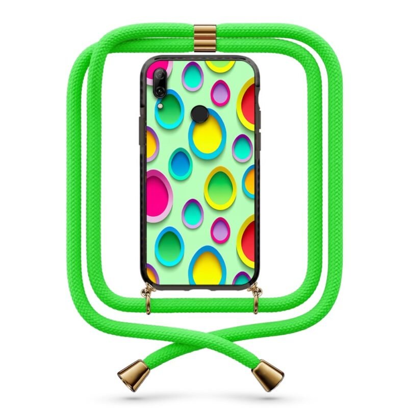 Dot pattern θήκη με κορδόνι & σχέδιο 9943 για Honor 10 Lite